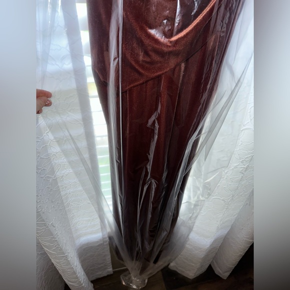 Revelry Velvet Bridesmaids Dress - Picture 3 of 9